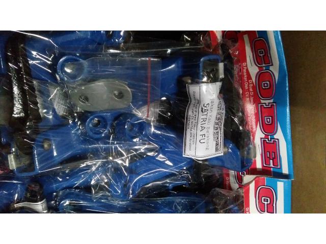 Satria FU Injakan Kaki Belakang