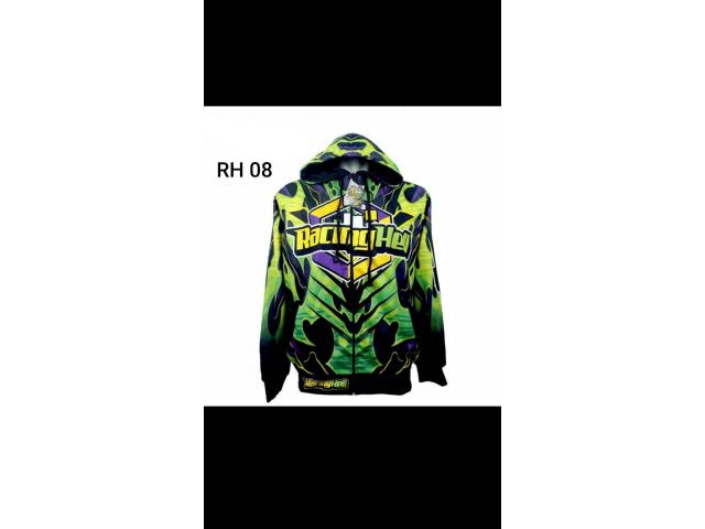 Jaket motif balap