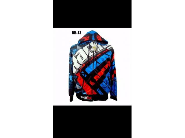 Jaket motif balap